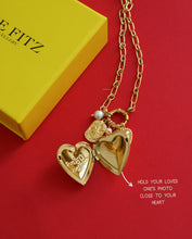 Load image into Gallery viewer, Mirror Love Charm Necklace - Waterproof