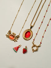 Load image into Gallery viewer, Red Festival Necklace - Waterproof