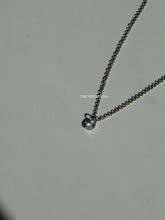Load image into Gallery viewer, Silver Zu Cz Necklace- Waterproof