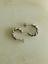 Load image into Gallery viewer, Silver Pavro Earrings - Waterproof
