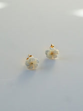 Load image into Gallery viewer, White Doll Earrings - Waterproof