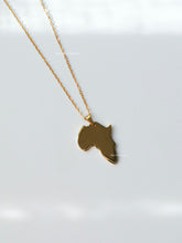 Load image into Gallery viewer, Africa Continent Necklace (2 Colors)