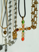 Load image into Gallery viewer, Yellow Pitt Herringbone Necklace - Waterproof