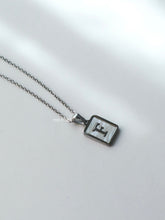 Load image into Gallery viewer, Silver Brooklyn Initial Necklace - Waterproof