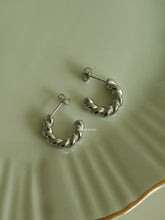 Load image into Gallery viewer, Silver Pavro Earrings - Waterproof