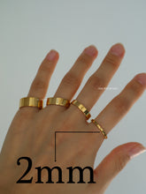 Load image into Gallery viewer, 2mm Basic Band Ring