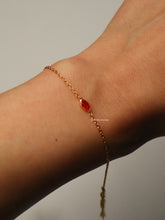 Load image into Gallery viewer, Red Serenity Bracelet - Waterproof
