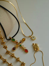 Load image into Gallery viewer, Yellow Pitt Herringbone Necklace - Waterproof
