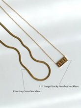 Load image into Gallery viewer, 11:11 Angel Luck Necklace - Waterproof