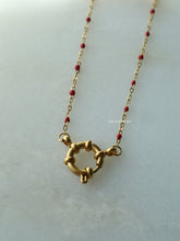 Load image into Gallery viewer, Red Festival Necklace - Waterproof