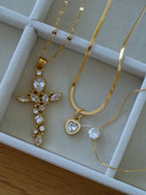 Load image into Gallery viewer, Yellow Pitt Herringbone Necklace - Waterproof