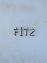 Load image into Gallery viewer, 1pc Mila A-Z Initial Charm - Waterproof