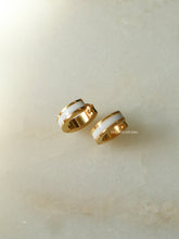 Load image into Gallery viewer, Amelia White Earrings - Waterproof