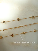 Load image into Gallery viewer, Sakura Round Necklace - Waterproof