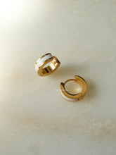 Load image into Gallery viewer, Amelia White Earrings - Waterproof