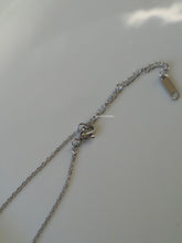 Load image into Gallery viewer, Silver Pie Cross Necklace - Waterproof