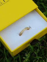 Load image into Gallery viewer, Square Crystal CZ Band Ring