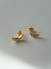 Load image into Gallery viewer, Ami Moon Earrings - Waterproof