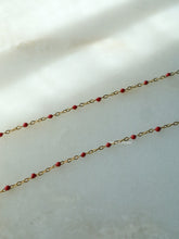 Load image into Gallery viewer, Red Festival Necklace - Waterproof