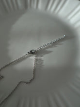 Load image into Gallery viewer, Silver Brooklyn Initial Necklace - Waterproof