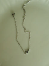 Load image into Gallery viewer, Silver Squi Cross Bracelet-Anklet - Waterproof