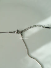 Load image into Gallery viewer, Silver Arittaum Necklace - Waterproof