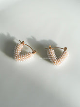 Load image into Gallery viewer, Trio Pearl Earrings - Waterproof