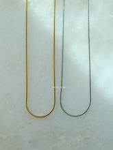 Load image into Gallery viewer, Slim Soft Snake Chain Necklace - Waterproof