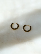 Load image into Gallery viewer, Areum CZ Hoop Earrings - Waterproof