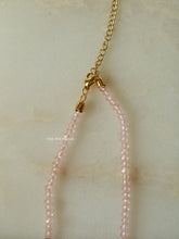 Load image into Gallery viewer, Charlotte Pink Necklace - Waterproof