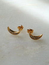 Load image into Gallery viewer, Ami Moon Earrings - Waterproof