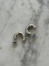 Load image into Gallery viewer, Silver FITZ Laura Cuff Earrings - Waterproof