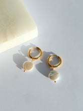 Load image into Gallery viewer, White Jinju Earrings - Waterproof