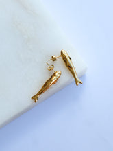 Load image into Gallery viewer, Longdi Fish Drop Earrings - Waterproof
