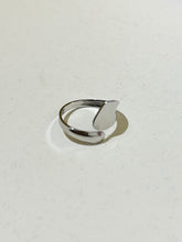 Load image into Gallery viewer, Silver Asymmetrical Statement Ring