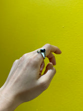 Load image into Gallery viewer, Silver Asymmetrical Statement Ring