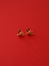 Load image into Gallery viewer, Gold Bird Stud Earrings - Waterproof