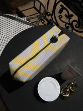 Load image into Gallery viewer, Yellow Stripe Pouch