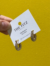 Load image into Gallery viewer, Lila Snow Earrings - Waterproof