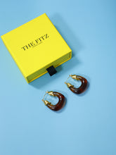 Load image into Gallery viewer, Jamong Hoop Earrings - Waterproof
