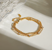 Load image into Gallery viewer, Jeena Layered Bracelet - Waterproof