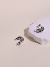 Load image into Gallery viewer, Silver Dein Cuff Earrings - Waterproof