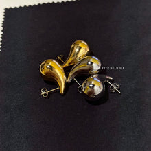Load image into Gallery viewer, Small Light Hollow Earrings - Waterproof