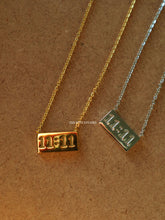 Load image into Gallery viewer, 11:11 Angel Luck Necklace - Waterproof