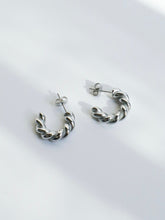 Load image into Gallery viewer, Silver Cuala Earrings - Waterproof