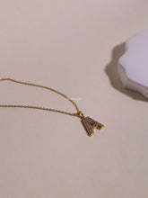 Load image into Gallery viewer, Trolli A Initial Necklace - Waterproof
