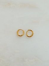 Load image into Gallery viewer, Wara Cubic Hoop Earrings - Waterproof