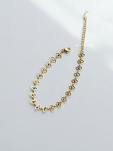 Load image into Gallery viewer, Rainbow Evil Eyes Bracelet - Waterproof