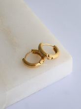 Load image into Gallery viewer, Basic Stripe Skin Hoop Earrings - Waterproof
