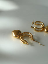 Load image into Gallery viewer, Doubi Heart Earrings - Waterproof
